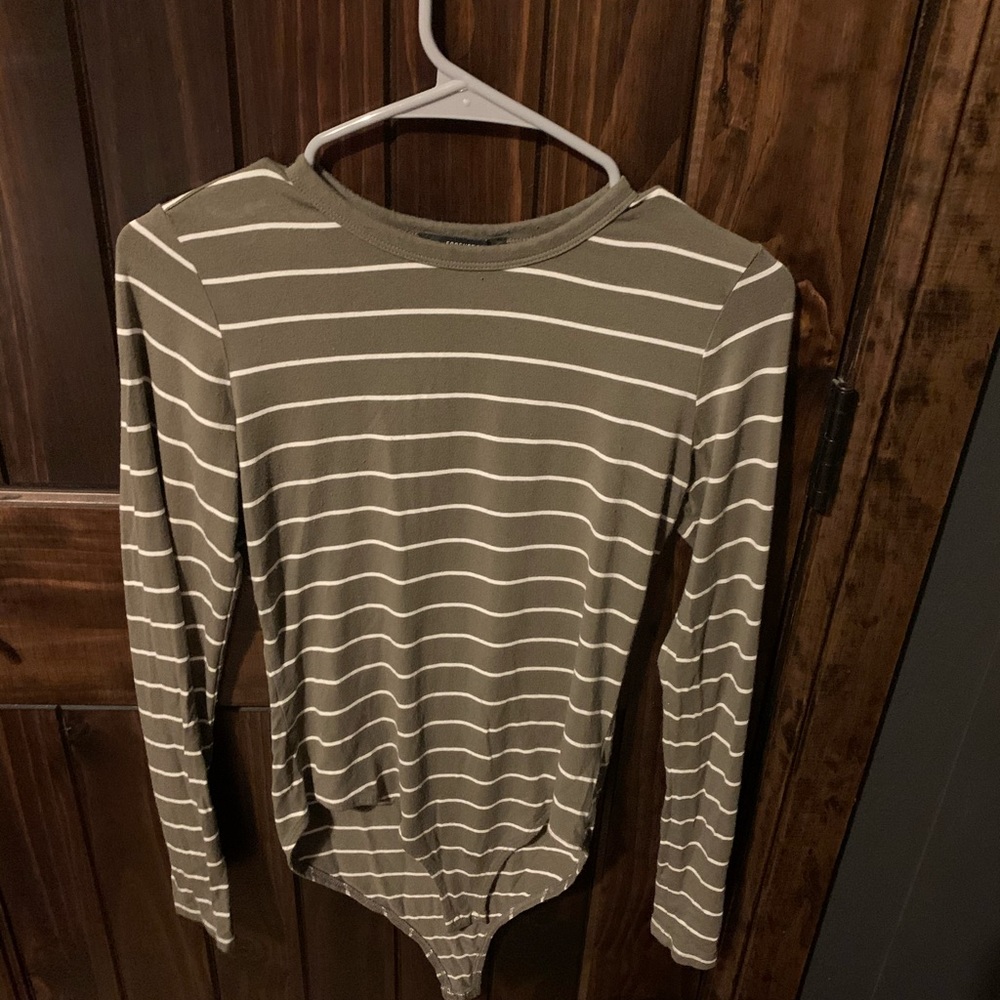 Hunter green bodysuit